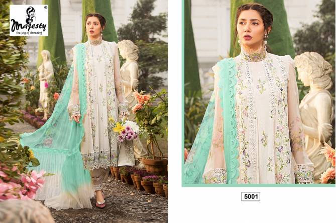 Majesty Maria Super Hit Designer Cotton Wholesale Pakistani Dress Material Catalog
